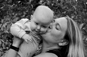 Beth with daughter Quinn